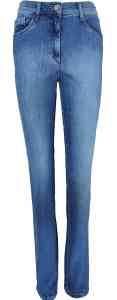BRAX - Mary Crystal Blue Used Damen Jeans mit Swarovski Kristallen